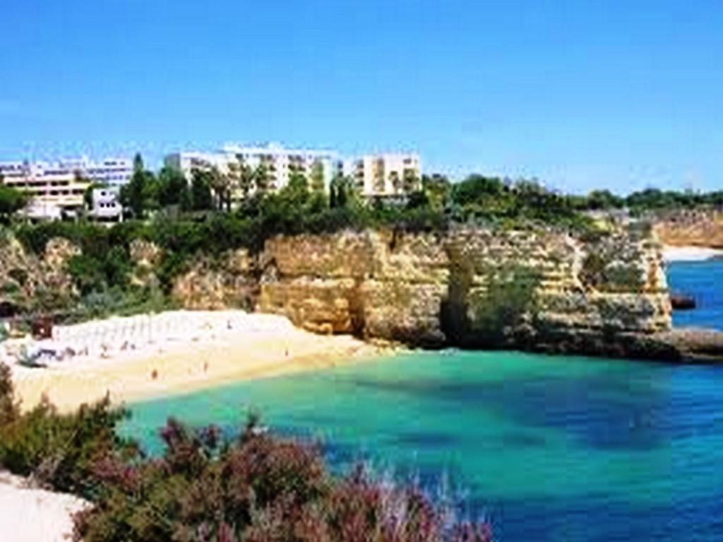 Apartamento Pe Na Areia, Armação de Pêra Exteriör bild