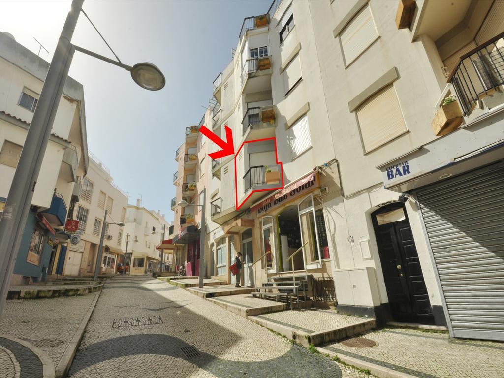 Apartamento Pe Na Areia, Armação de Pêra Exteriör bild