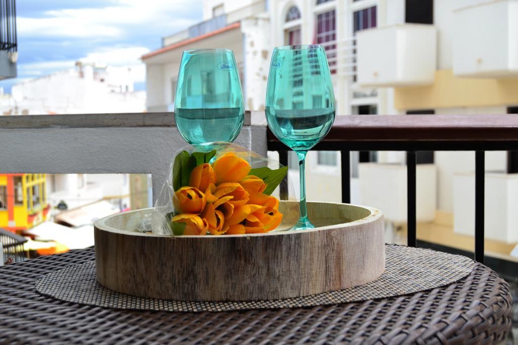 Apartamento Pe Na Areia, Armação de Pêra Exteriör bild