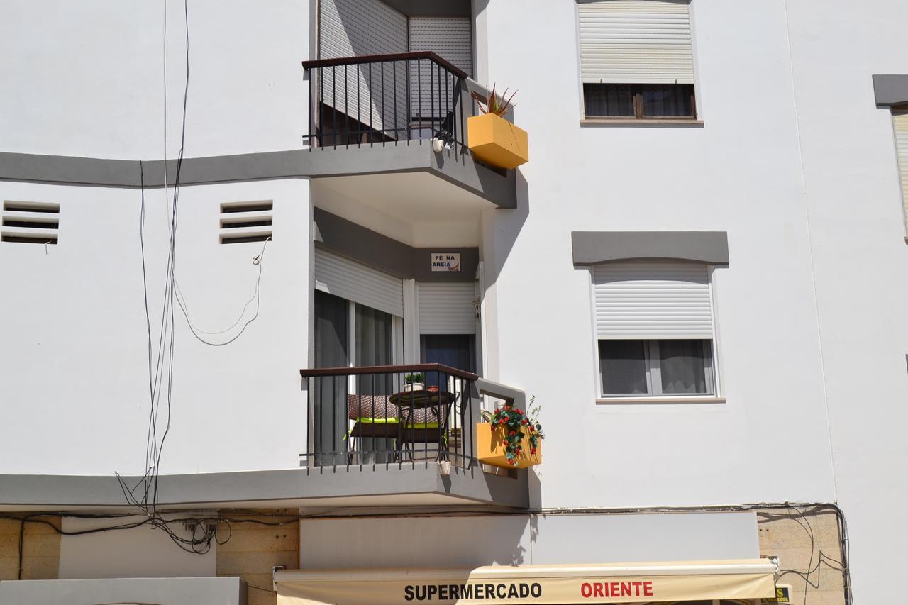 Apartamento Pe Na Areia, Armação de Pêra Exteriör bild