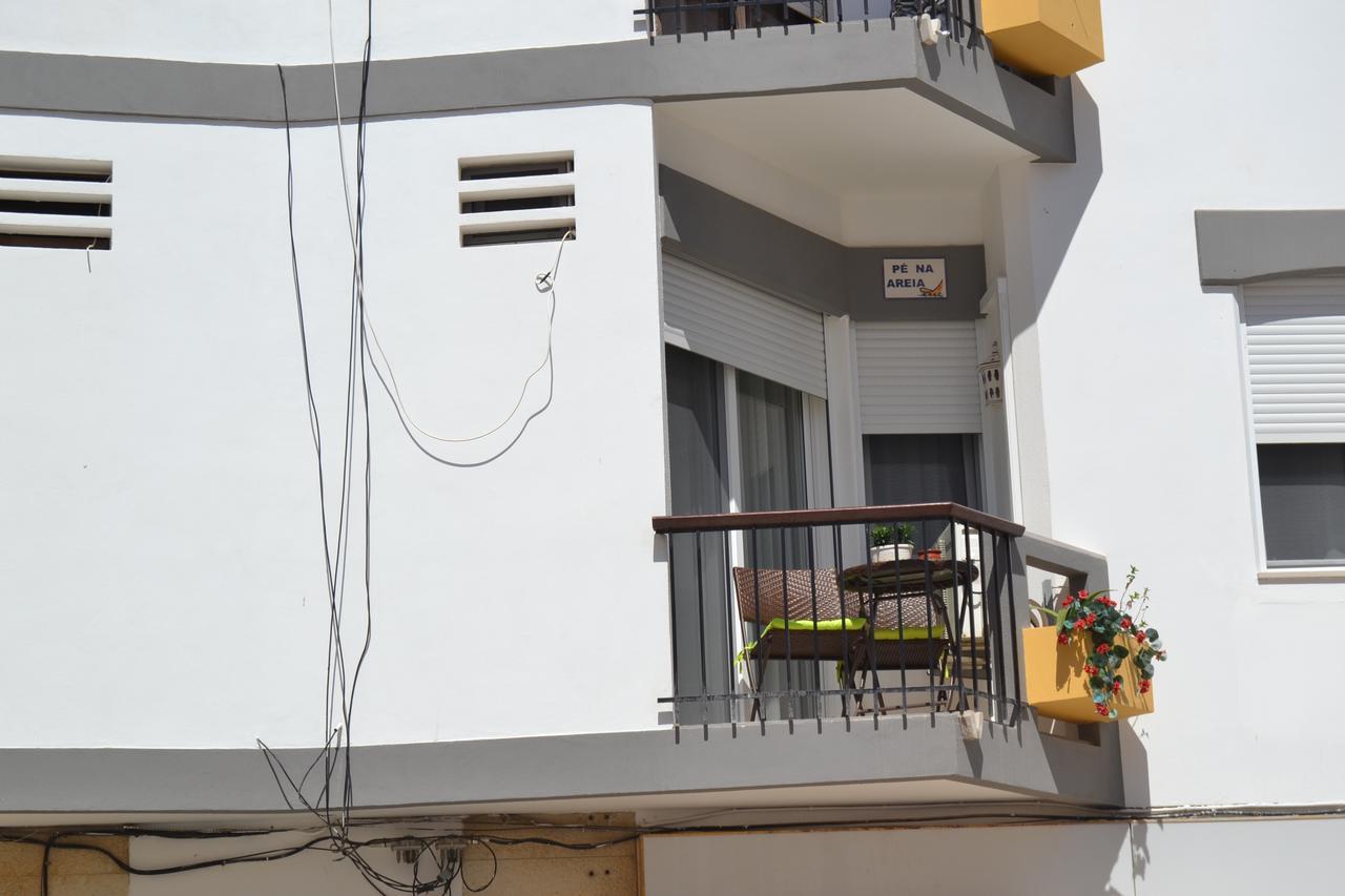 Apartamento Pe Na Areia, Armação de Pêra Exteriör bild